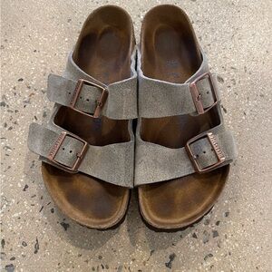 Birkenstock Arizona Suede Sandals